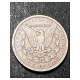 1889 US MORGAN SILVER DOLLAR