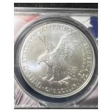 2025 AMERICAN SILVER EAGLE ANACS MS70