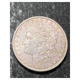 1886 US MORGAN SILVER DOLLAR