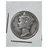 1943-S US MERCURY DIME