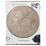 1899-S US MORGAN SILVER DOLLAR