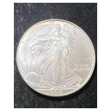 2010 AMERICAN SILVER EAGLE 1 TROY OZ .999 FINE SILVER