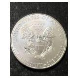 2011 AMERICAN SILVER EAGLE 1 TROY OZ .999 FINE SILVER