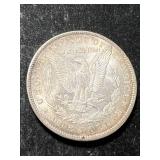 1890 US MORGAN SILVER DOLLAR