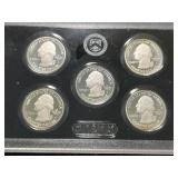2011 US SILVER PROOF QUARTERS SET