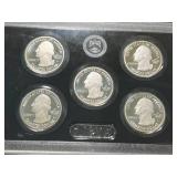 2013 US SILVER PROOF QUARTERS SET