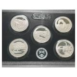 2014 US SILVER PROOF QUARTERS SET