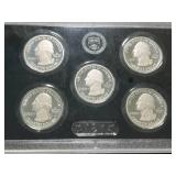2014 US SILVER PROOF QUARTERS SET