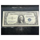 1935E US BLUE SEAL $1 SILVER CERTIFICATE