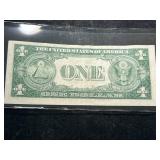 1935E US BLUE SEAL $1 SILVER CERTIFICATE