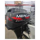Mercury 9.9 4 Stroke Outboard Motor with Tilt/Trim and all Controls included - Complete Set up.