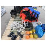 Huge assorted Boating/ Fishing Lot of Goods