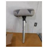 Boat seat with adjustable pedastal