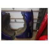 1998-2004 Ford Ranger Front Driver Fender with Wheel Well - Blue