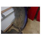 1998-2004 Ford Ranger Front Driver Fender with Wheel Well - Blue
