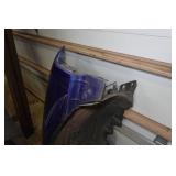 1998-2004 Ford Ranger Front Passenger Fender with Wheel Well - Blue