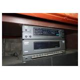 Shelf with Yorx S25 Speaker System and RCA Head Unit