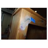 Rustic Knotty Pine Armoire, Dresser and Shelf
