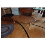 Assorted Furniture - Hutch, Shelf, Coffee Table, Rug, Small Dresser