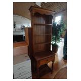 Assorted Furniture - Hutch, Shelf, Coffee Table, Rug, Small Dresser