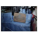5 Pairs of Jeans - Calvin Klein, Harley-Davidson, Wrangler