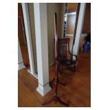 Free Standing Wood Framed Mirror