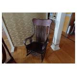 Vintage Wooden Rocking Chair