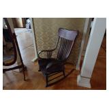 Vintage Wooden Rocking Chair