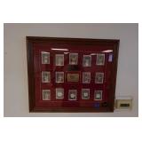 Framed 1992 NBA Hoops USA Basketball "Dream Team" Collector