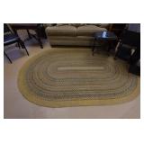 Assorted Furniture - Couch, Cast Iron Table, File Cabinet