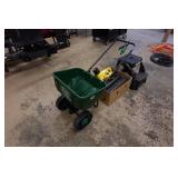 Yard Spreader, Step Stool and Leaf Blower