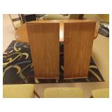 MCM Teak Wood Dining Table and Chairs - 2 Removable Leaves