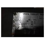 Toyota 42-6FGCU15 Propane 2900 Lb Cushion Tire Forklift with Side Shift