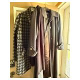 Boston Design Studio Houndstooth Fuzzy Coat Women