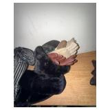 Mixed Winter Accessories Lot Scarves Gloves Hats Fur Style Estate Group