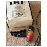 Slazenger Ruthless Racquetball Set w Nike Shoes Goggles Balls Tote