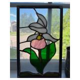 Decorative Home Decor Lot Stained Glass Angel Bowl Candle Holder