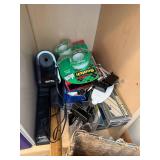 Mixed Office Supply Lot Binders Sharpener Organizer Clips Tape Mailers