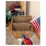 Mixed Office Supply Lot Binders Sharpener Organizer Clips Tape Mailers