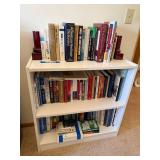 White 3 Shelf Bookcase Bookshelf Laminate 30x12x30 Good Condition