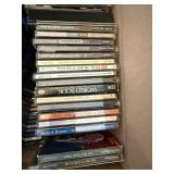 Mixed Music CD & Cassette Lot w/ CD Wallet Rock Country Pop Jazz