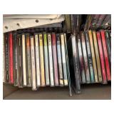 Mixed Music CD & Cassette Lot w/ CD Wallet Rock Country Pop Jazz