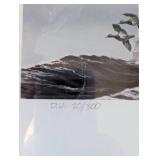 Scott Storm Signed Limited Edition Print Pair - North Shore Rafters & Bluebills