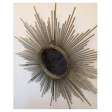 Abstract Wall Art & Mirror Decor Set (Lot of 3)