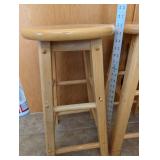 Wooden Bar Stools (Lot of 2)