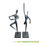 Bodrul Khalique Abstract Figurines (Lot of 2)