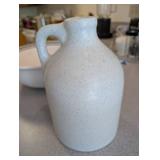 Ceramic Cruet and Pasta Bowl (Lot of 2)