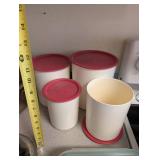 Mixed Kitchenware Assortment With Roasting Pan, Canisters & Storage Dishes
