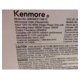 Kenmore Kmcmf211bk10 Microwave Oven 1000w