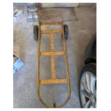 Yellow Steel Hand Truck Dolly